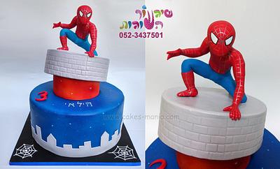 spiderman cake - Cake by sharon tzairi - cakes-mania