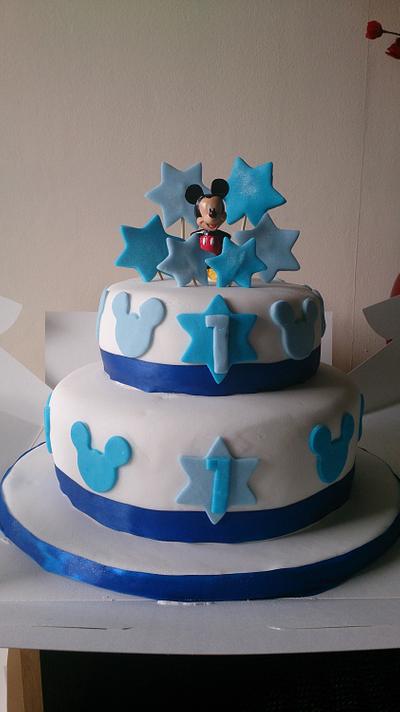 mickey mouse cake - Cake by zoebeecher