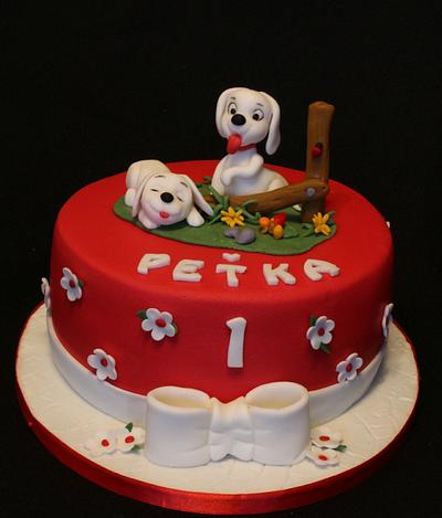Puppies - Cake by Anka