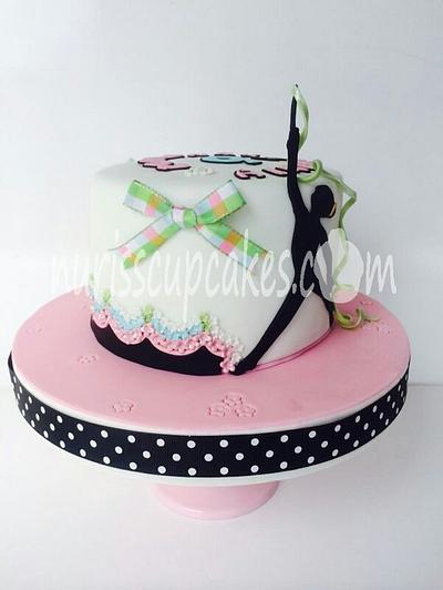 Gimnasta Bailarina Cake  - Cake by Nurisscupcakes
