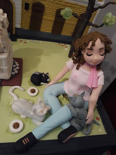 Cat Lover - Cake by Julissa 