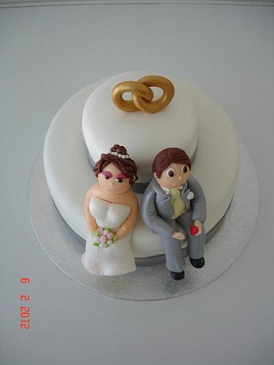 Wedding cake - Cake by Vera Santos