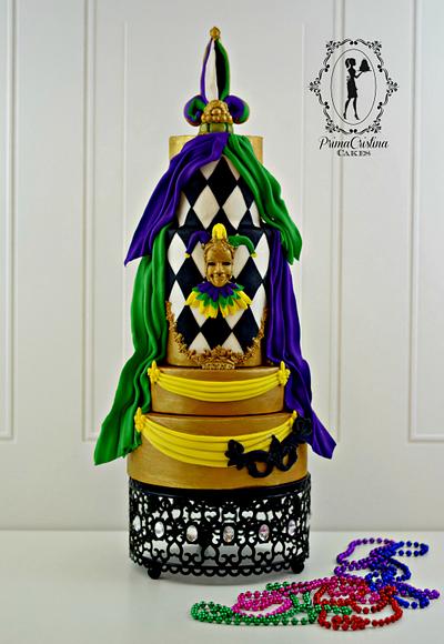Couture Cakers Mardi Gras Collaboration - Cake by PrimaCristina