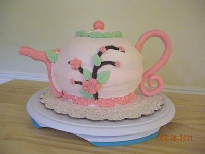 Tea pot Cake - Cake by Kimberly