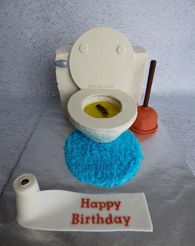 It's A Toilet Cake! - Cake by Michelle