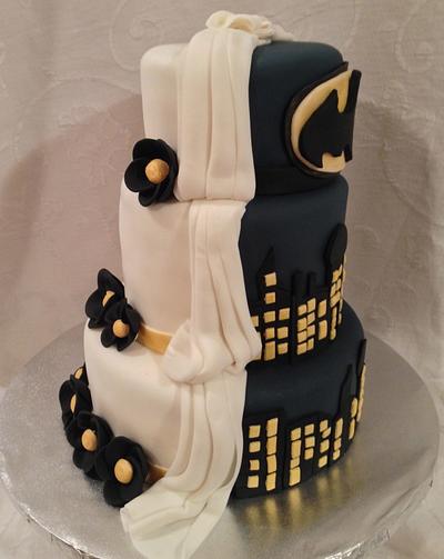 Batman Wedding Cake - Cake by Maggie Rosario