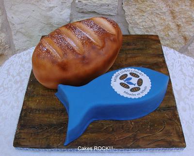 Mobile Loaves & Fishes - Cake by Cakes ROCK!!!  