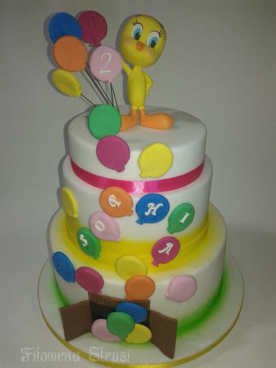Tweety cake - Cake by Filomena