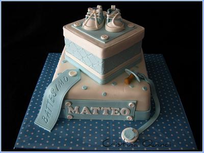 Baptism cake - Cake by Cristina Quinci