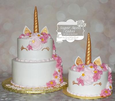 Unicorn 1st Birthday - Cake by Sugar Sweet Cakes