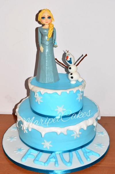 Frozen Cake - Cake by MaripelCakes