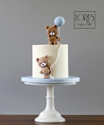 Teddy smash cakes - Cake by Lori Mahoney (Lori's Custom Cakes) 