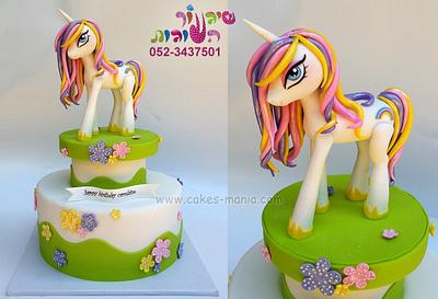 Unicorn  cake - Cake by sharon tzairi - cakes-mania