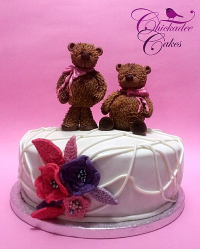 Birthday Cake for twins - Cake by Chickadee Cakes - Sara
