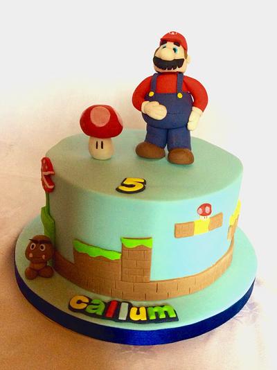 Super mario cake - Cake by Martina Kelly