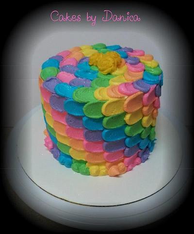 Rainbow Cake - Cake by Chittenango Cakes