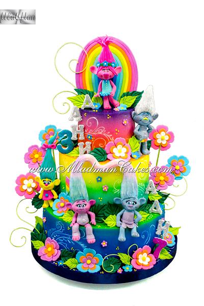 The Rainbow Throlls Cake - Cake by MLADMAN