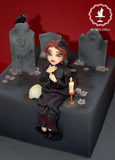 The lady in black - Cake by Yolgarpiq