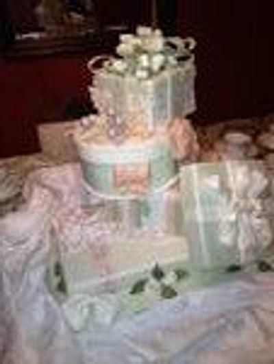 Gift Boxes - Cake by Geri Yost