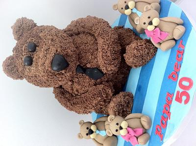 Papa bear - Cake by Emmabonjour