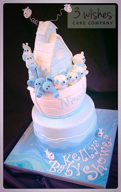 Noahs Ark - Cake by 3 Wishes Cake Co
