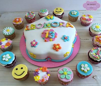 Flower Power!! - Cake by Be Sweet 
