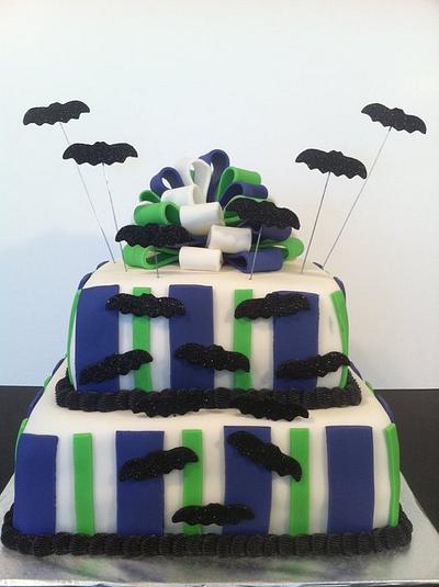 Halloween Bat Cake - Cake by Nikki Belleperche