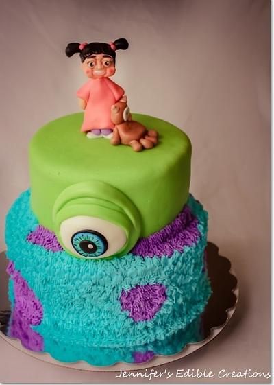 Monsters, Inc. Birthday Cake - Cake by Jennifer's Edible Creations