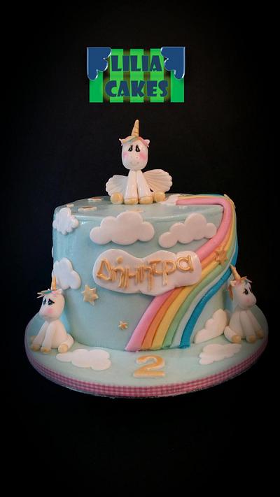 Babys Unicorns - Cake by LiliaCakes