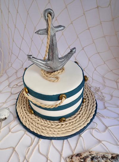 Anchor cake  - Cake by Die Zuckerei
