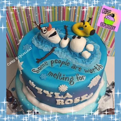 'Some people are worth melting for' - Cake by Cake Explosion!
