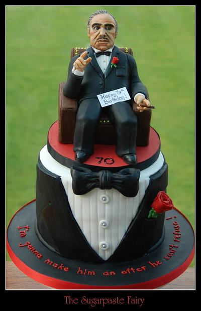 The Godfather - Cake by The Sugarpaste Fairy