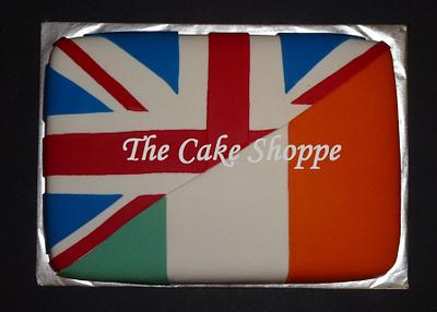 One Direction flag cake - Cake by THE CAKE SHOPPE