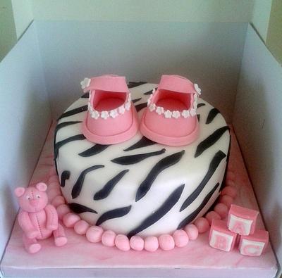 Baby Shower Cake - Cake by kimlinacakesandcraft