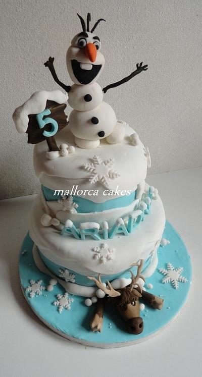 Frozen.. - Cake by mallorcacakes