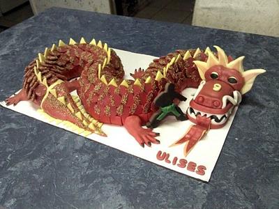 Dragon Cake - Cake by Maria Felix Cakes