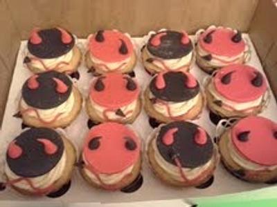 Devil Cupcakes - Cake by Melissa Walsh