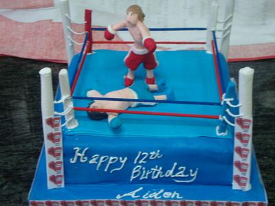 Boxing - Final Knock out - Cake by ACM
