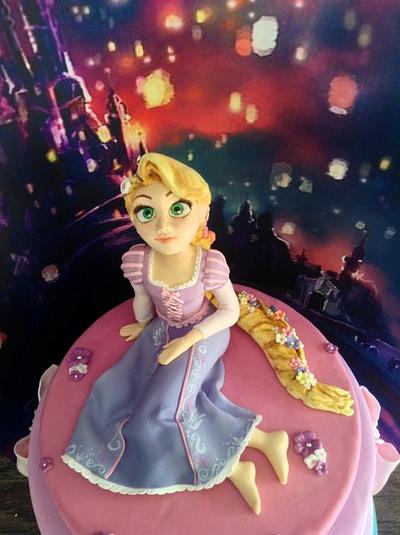 Rapunzel - Cake by Elisabethf