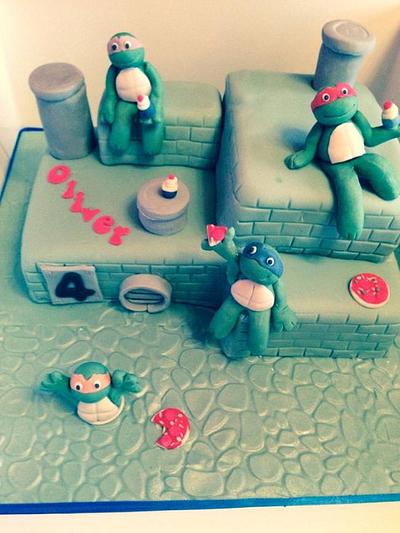TMNT birthday cake - Cake by CupNcakesbyivy