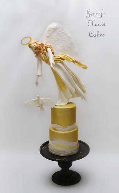 Angels & Demons: An Unexpected Gift, Part 1 - Cake by Jenny Kennedy Jenny's Haute Cakes
