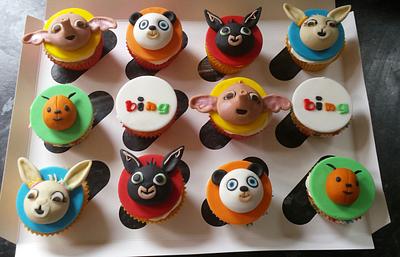 Bing cupcakes  - Cake by jodie