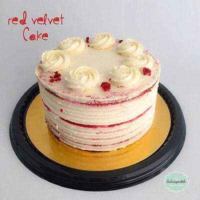 Torta Red Velvet en Medellín - Cake by Dulcepastel.com
