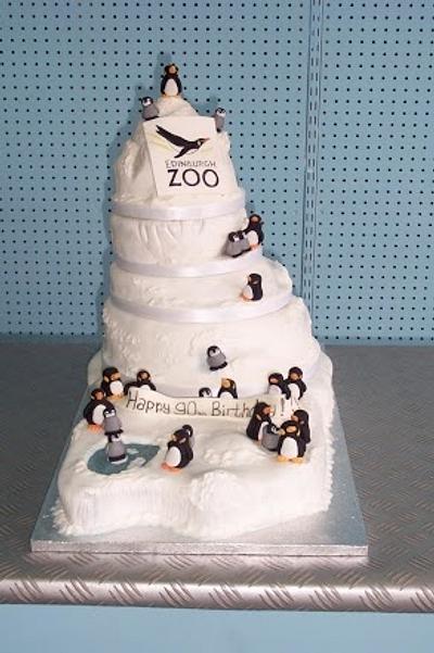 Edinburgh zoo - Cake by Cake-sprite