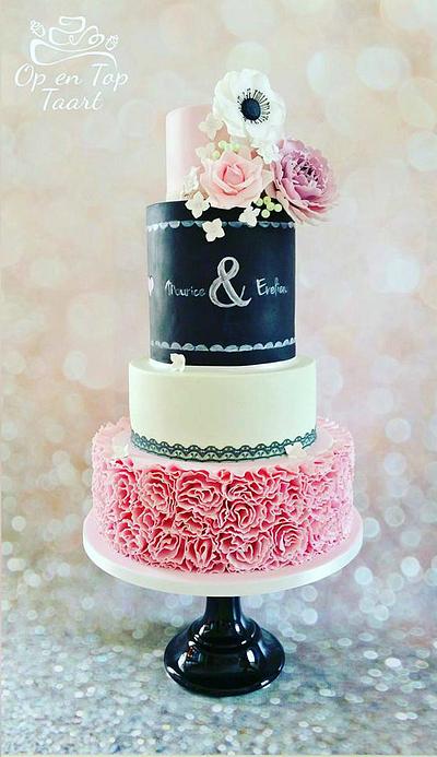 Romantic Sweetness - Cake by Op en Top Taart