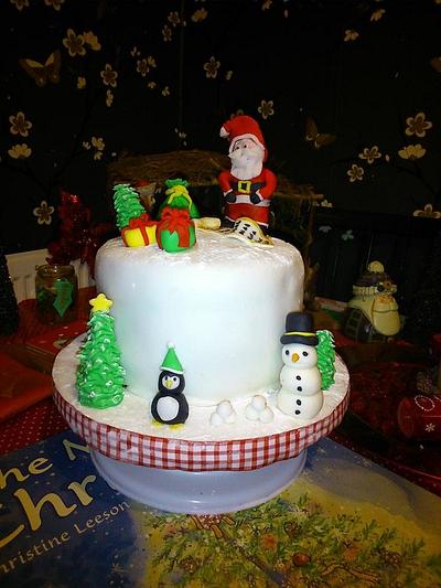 merry christmas  - Cake by cakealicious cake 