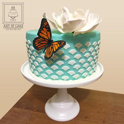 Butterfly Cake - Cake by Akademia Tortu - Magda Kubiś