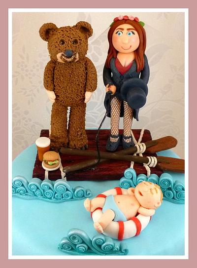 'First Date' Wedding Cake Topper - Cake by Jennifer Woracker