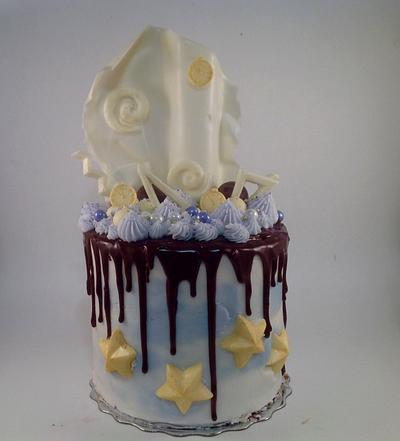 New Years Drip Cake - Cake by Bevy