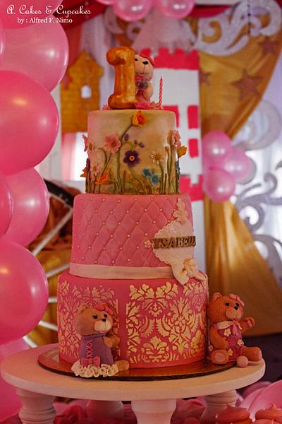 Cutie chic Bear Cake - Cake by Alfred (A. Cakes & Cupcakes)